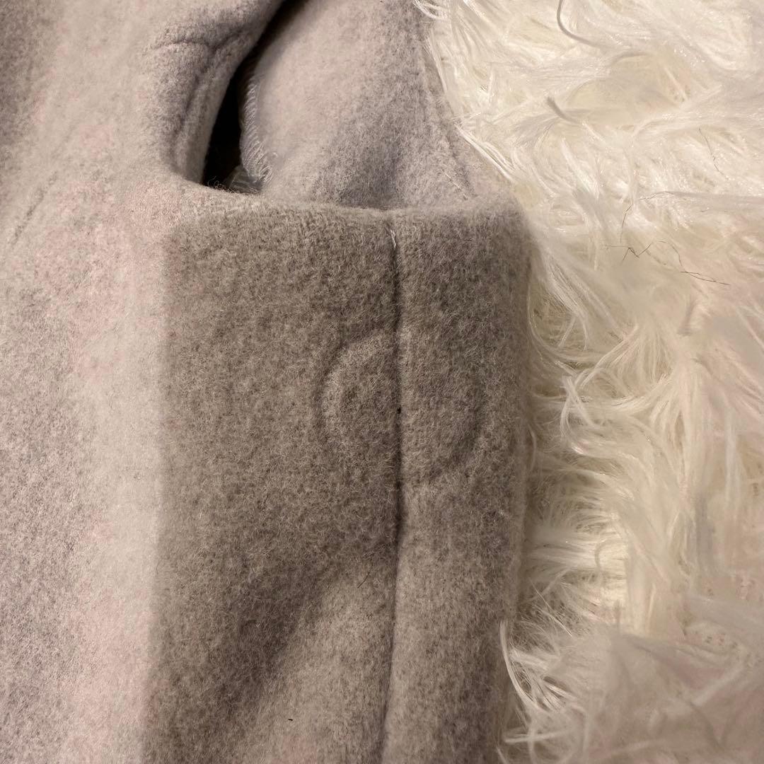 ヨーコチャン YOKOCHAN グレー ワンピース¥65000→¥12600 M