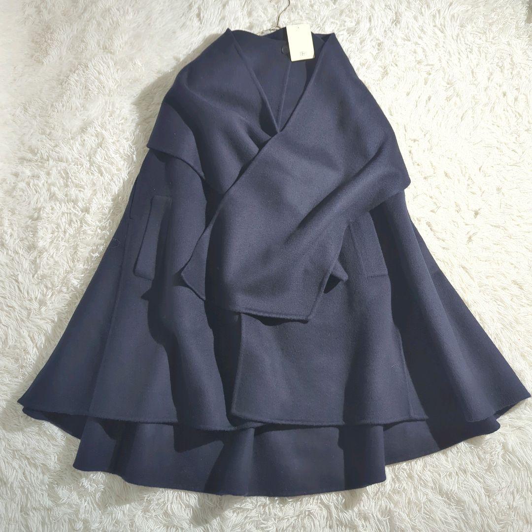 〈新品〉VERMEIL par iena ラムカシミア マントコート 2WAY