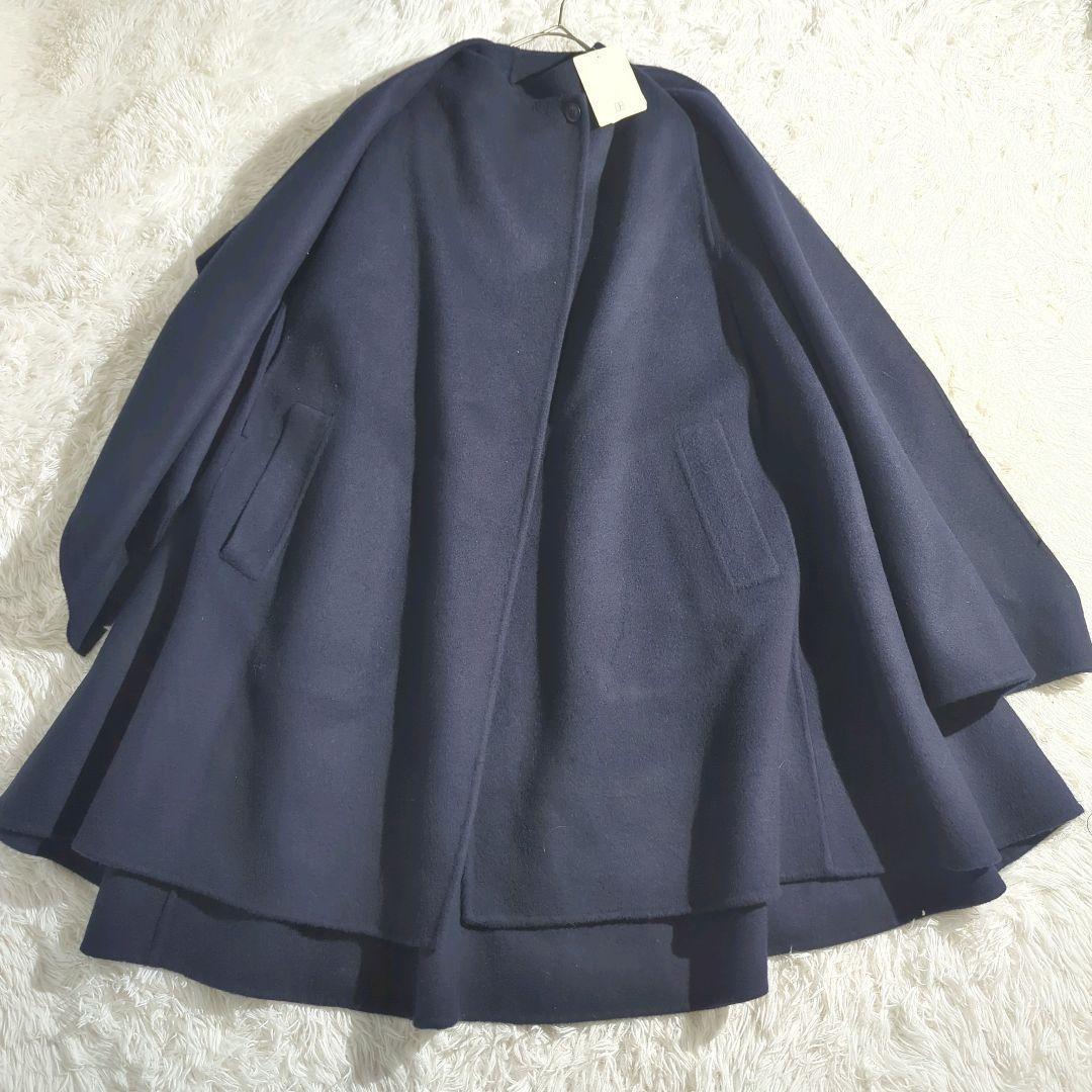 〈新品〉VERMEIL par iena ラムカシミア マントコート 2WAY