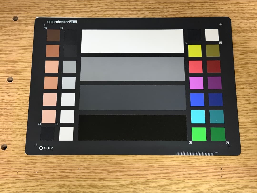 X-Rite ColorChecker Video カラーチャート 美品