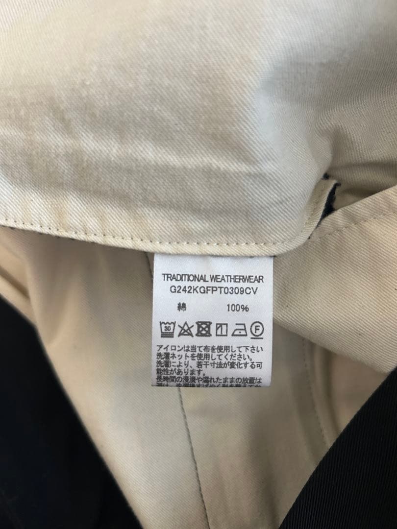 UNIONSLACKS 102 CHINO ブラック