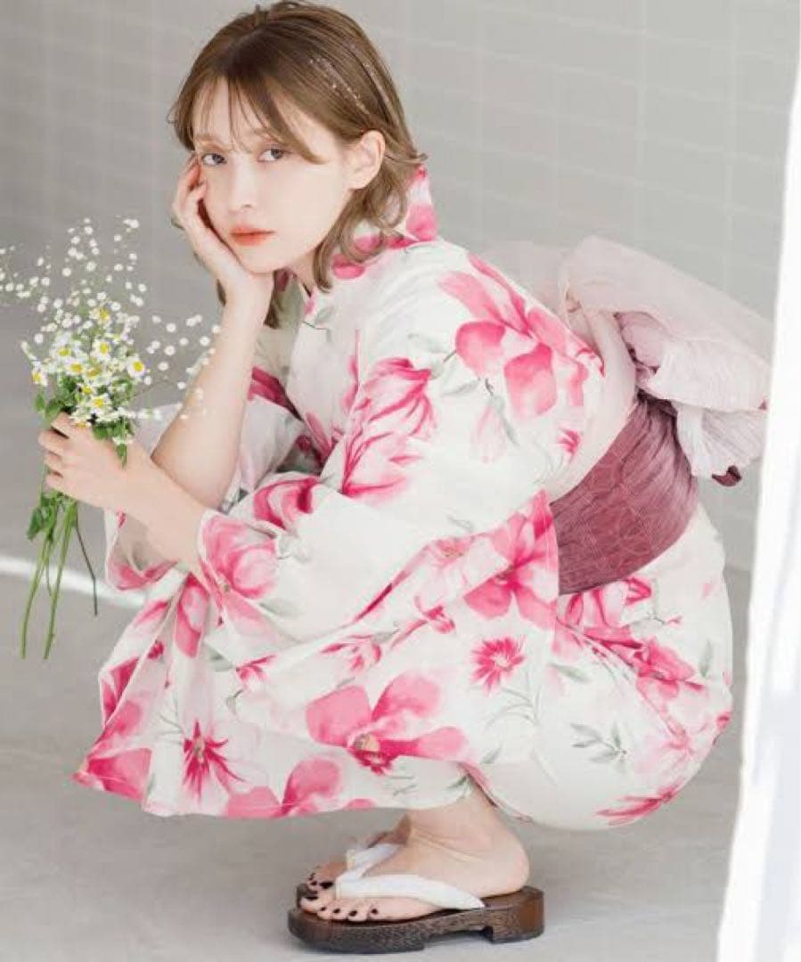 Dita 浴衣 はんなり桜色