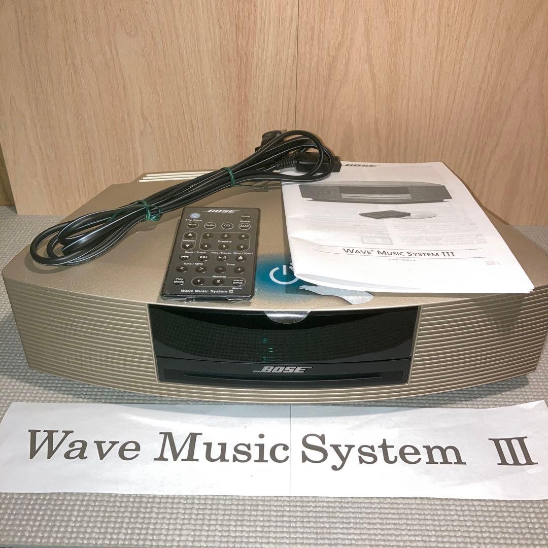 ブルースリー完動メンテ品　Bose wave music system Ⅲ