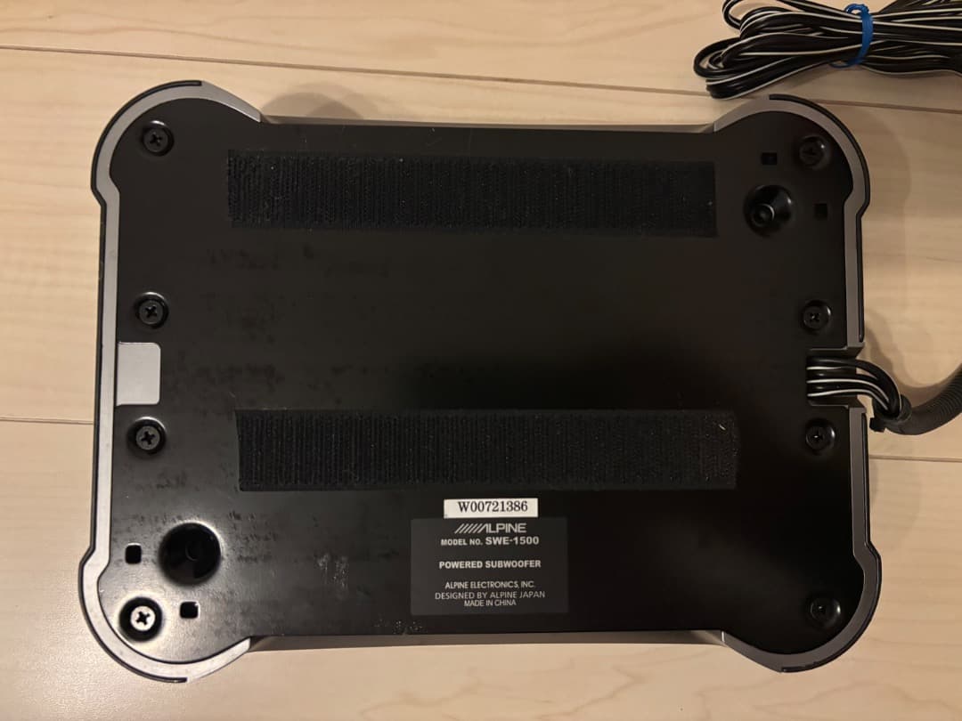 アルパイン ALPINE SWE-1500 サブウーファー