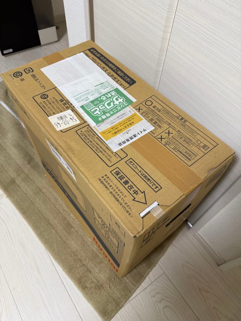 新品未開封 2024年製　リンナイ ガスファンヒーター