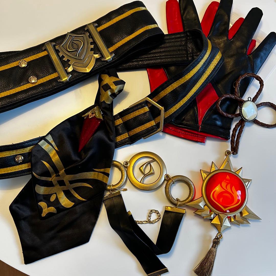 原神 ディルック コスプレ衣装