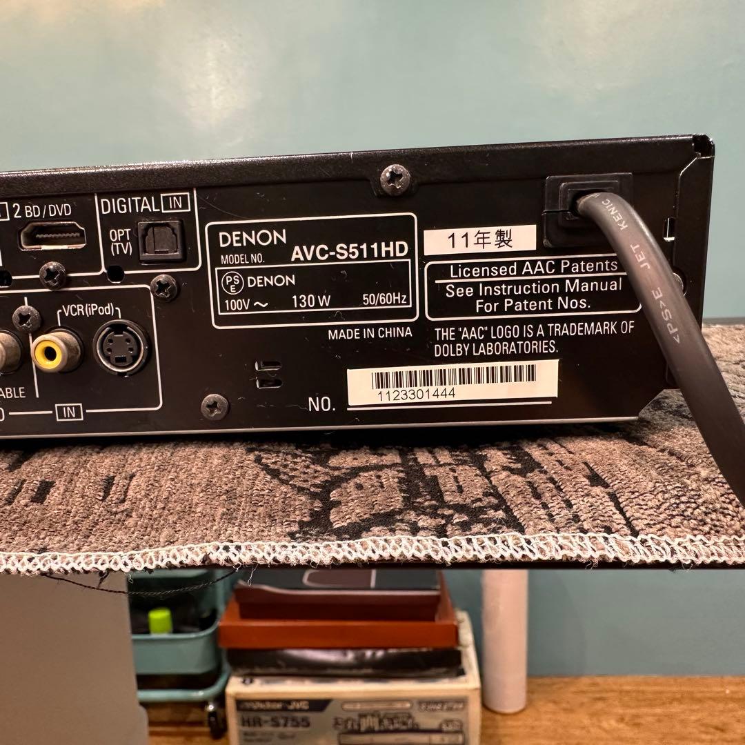 DENON AVC-S511HD AVアンプ 2011年製