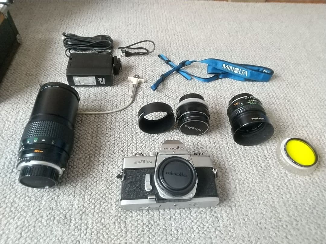 Minolta SR-T 101 フィルム一眼レフカメラ