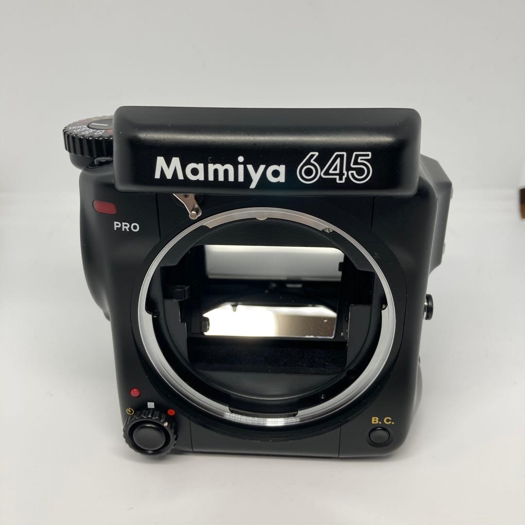 【ジャンク】Mamiya 645 PRO 中判カメラ ボディのみ 部品取り