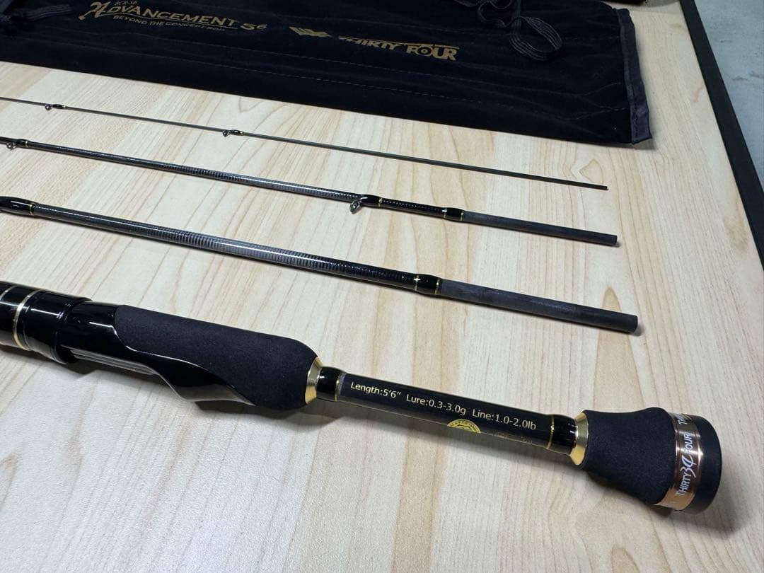 THIRTY FOUR Advancement アジングロッド BCR-56