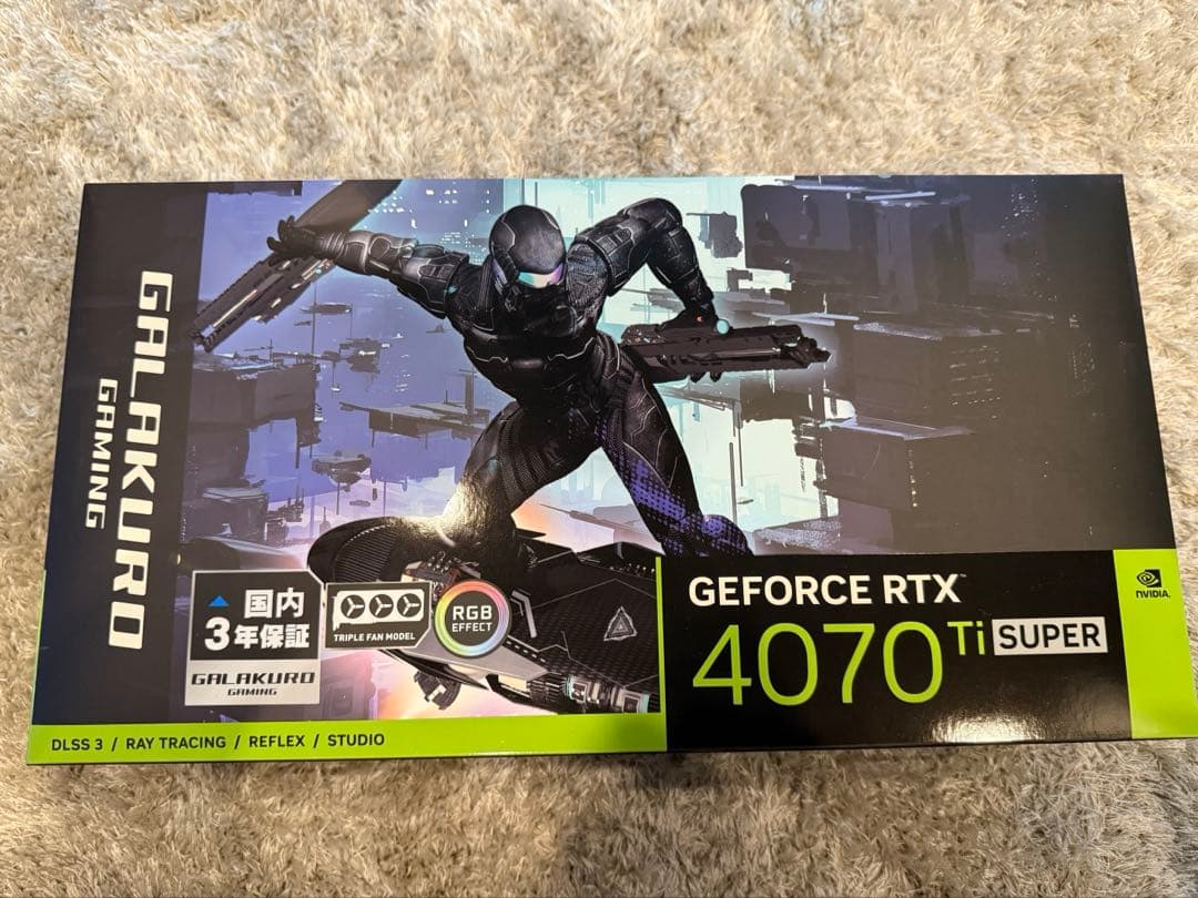 玄人志向 RTX 4070 TI SUPER GDDR6X 16GB