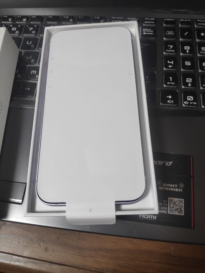 未使用】iPhone14　128GB パープル