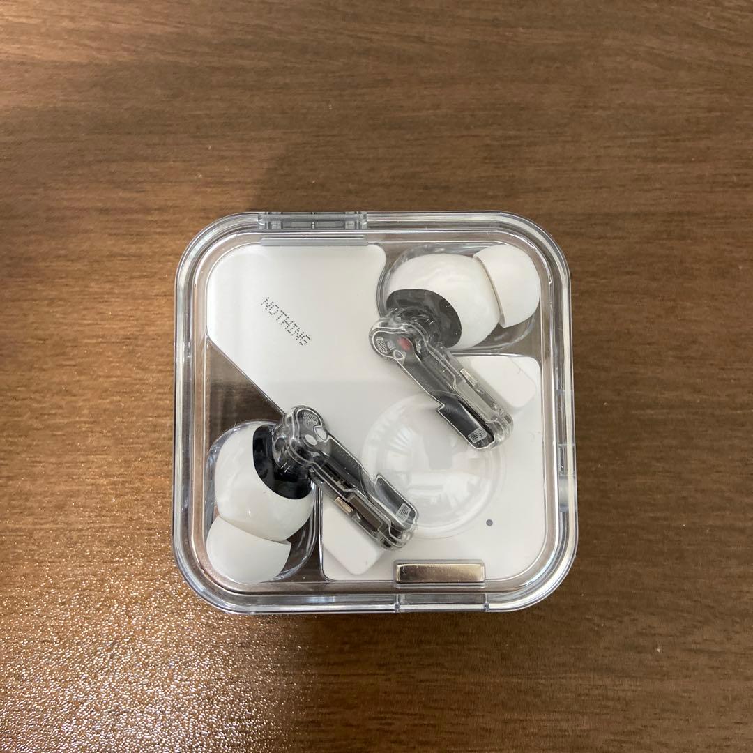 Nothing Ear (1) ワイヤレスイヤホン ホワイト ケース付き