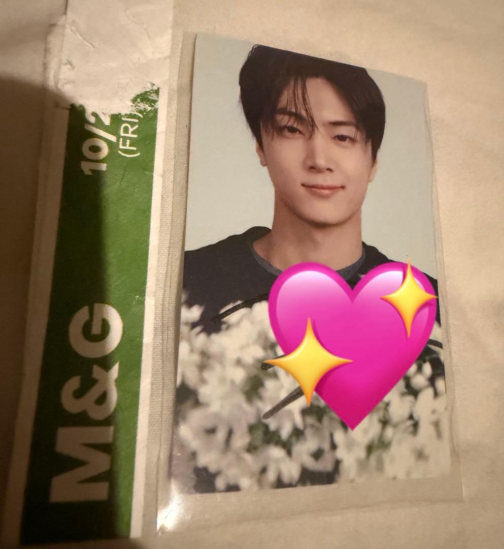 ENHYPEN ジェイ　ミーグリ　直筆サイン入りトレカ 제이 朴綜星