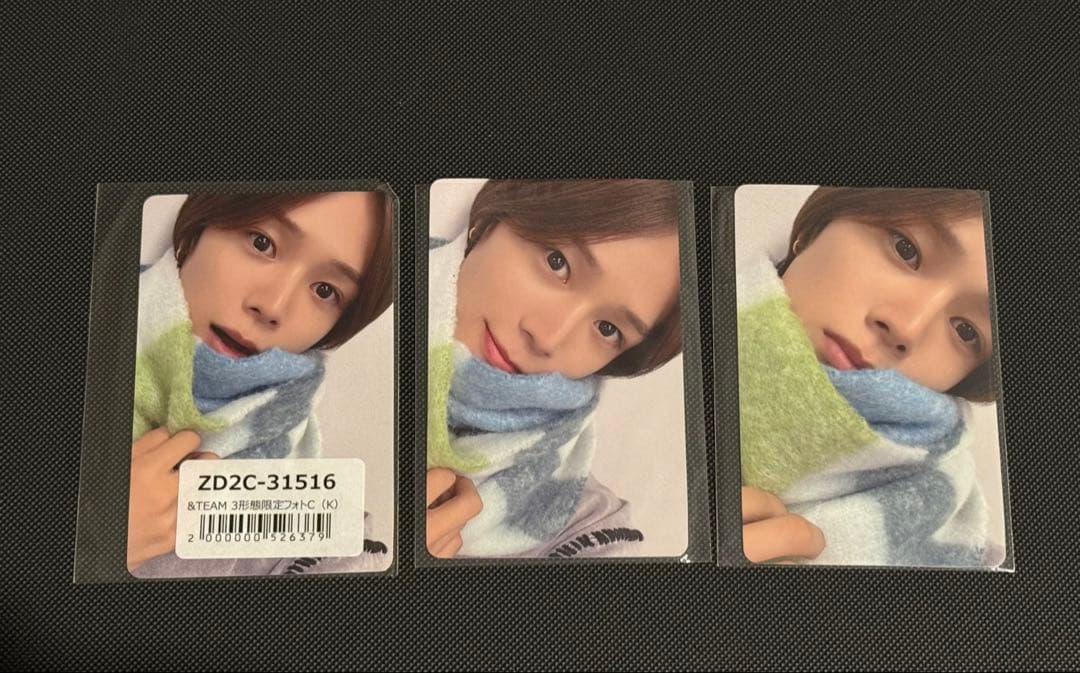 &TEAM K ケイ 雪明かり ルネ大好き フォトカード トレカ