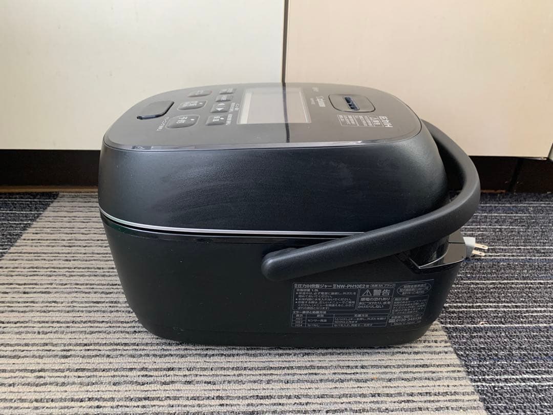 【象印】圧力IH炊飯ジャー5.5合炊き「炎舞炊き」NW-PH10E2（中中古品）
