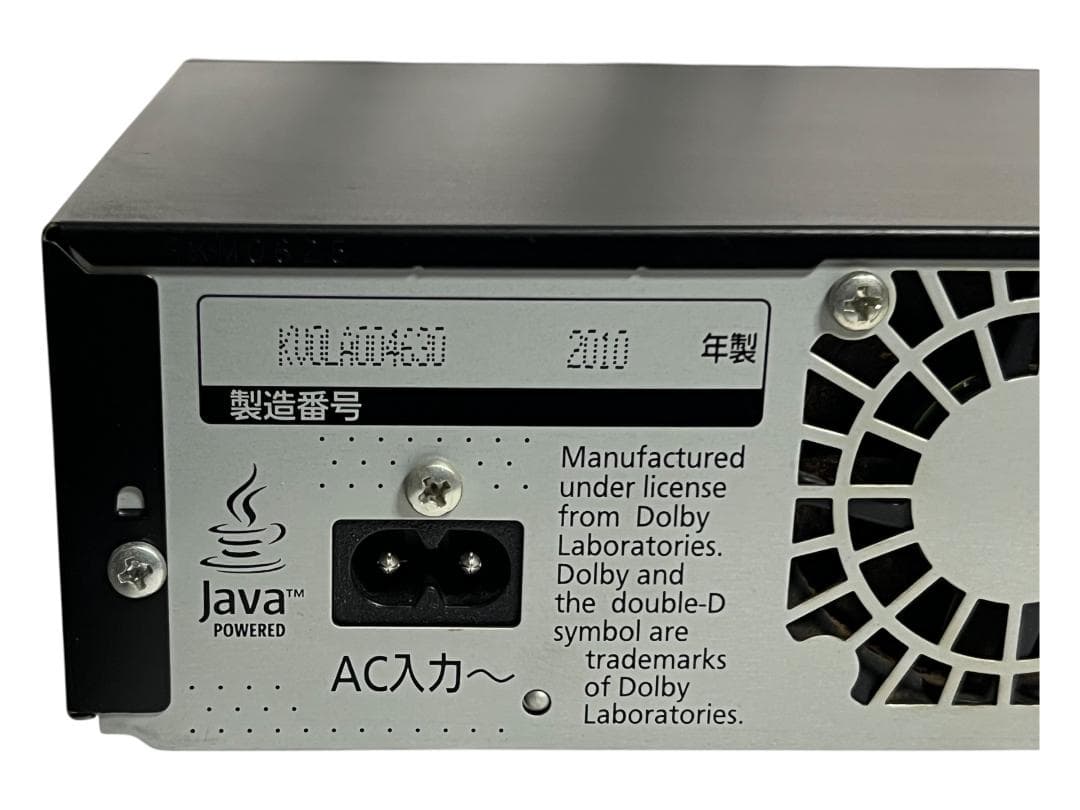 Panasonic ブルーレイレコーダー DMR-BWT2100K