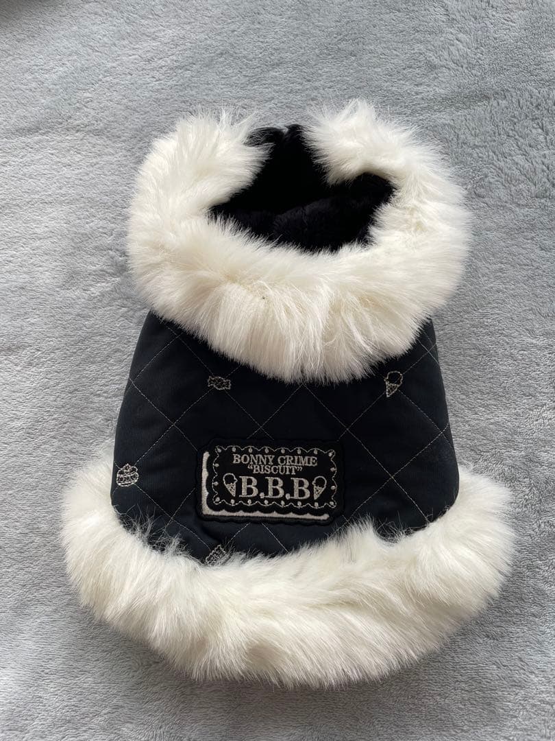 新品　ブルブブ　中綿キルティングコート フード付　Bulbu-Bu SSS 美品