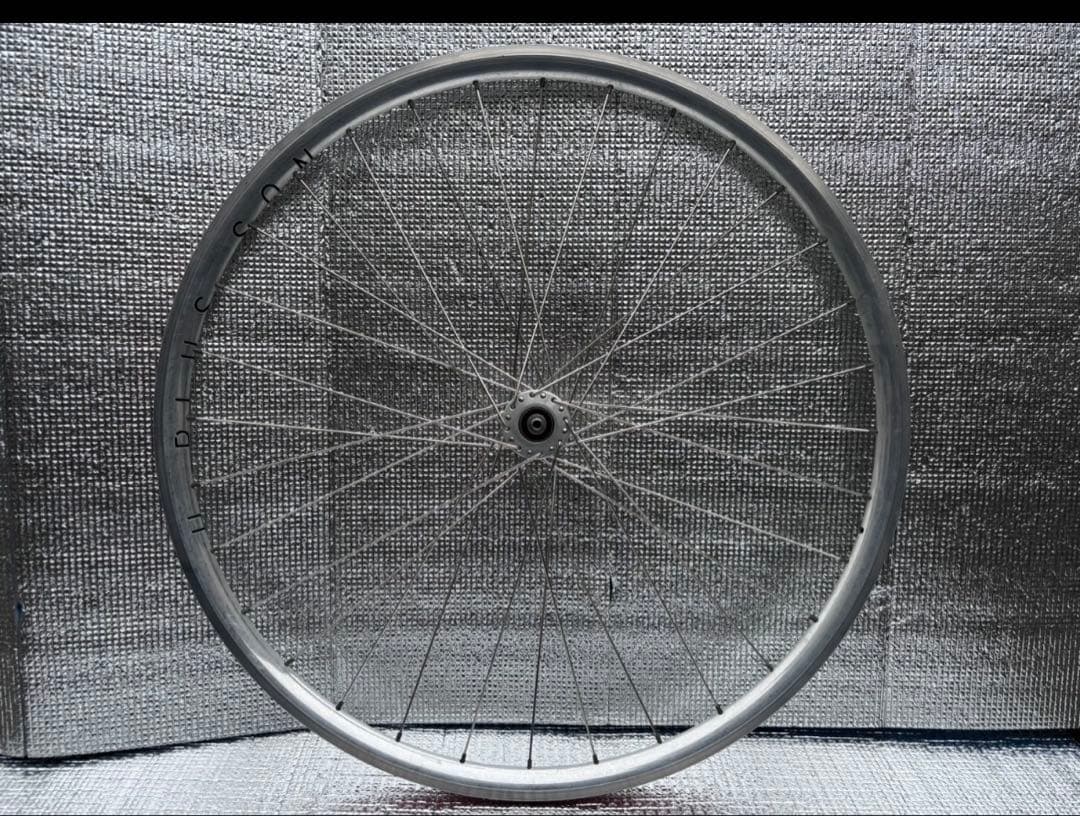 自転車　PHILLWOODハブ+ホイール　前後セット