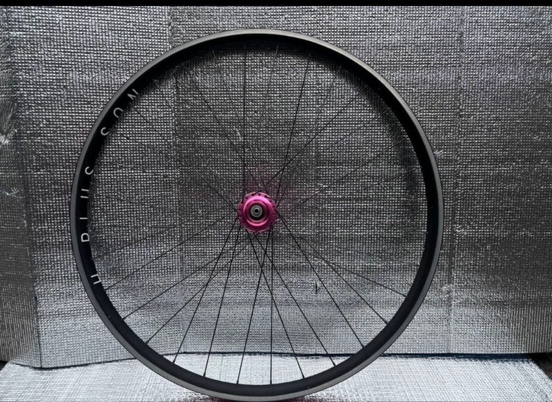 自転車　PHILLWOODハブ+ホイール　前後セット