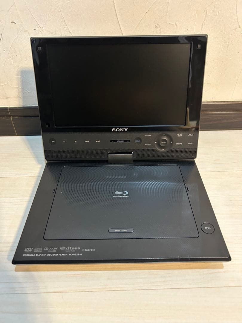 【未使用品】SONY BDP-SX910 ポータブルブルーレイプレーヤー