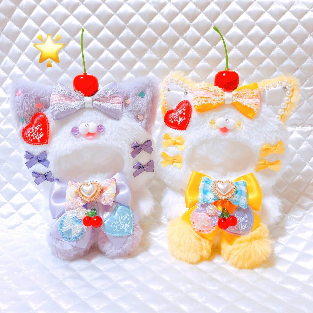 着ぐるみ ねこ おすわり ぬい服 12cm マスコット ちびぐるみ 216b