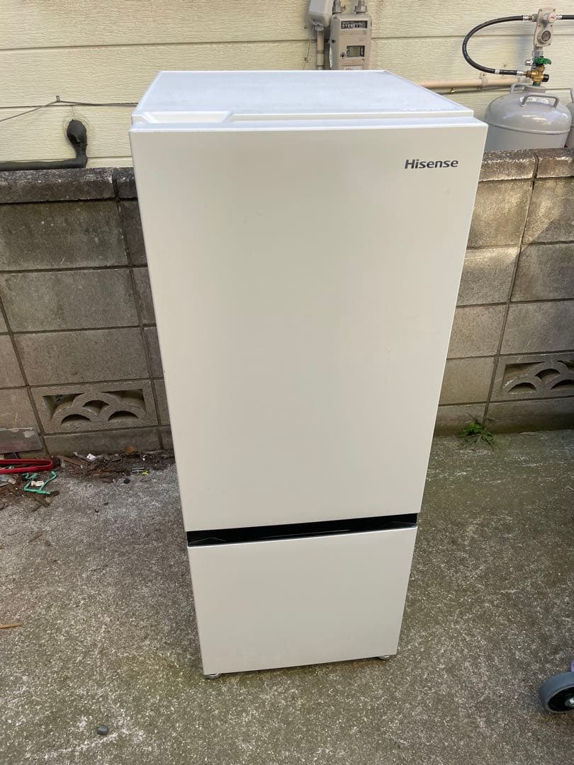 Hisense 2ドア冷蔵庫　2024年製ホワイト
