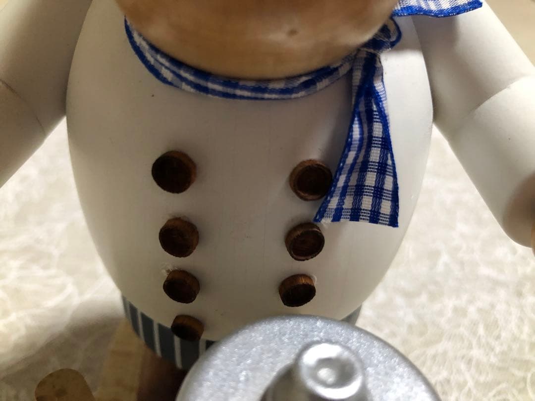 KWO ドイツ　煙り出し人形　コックさん　香炉　パイプ人形