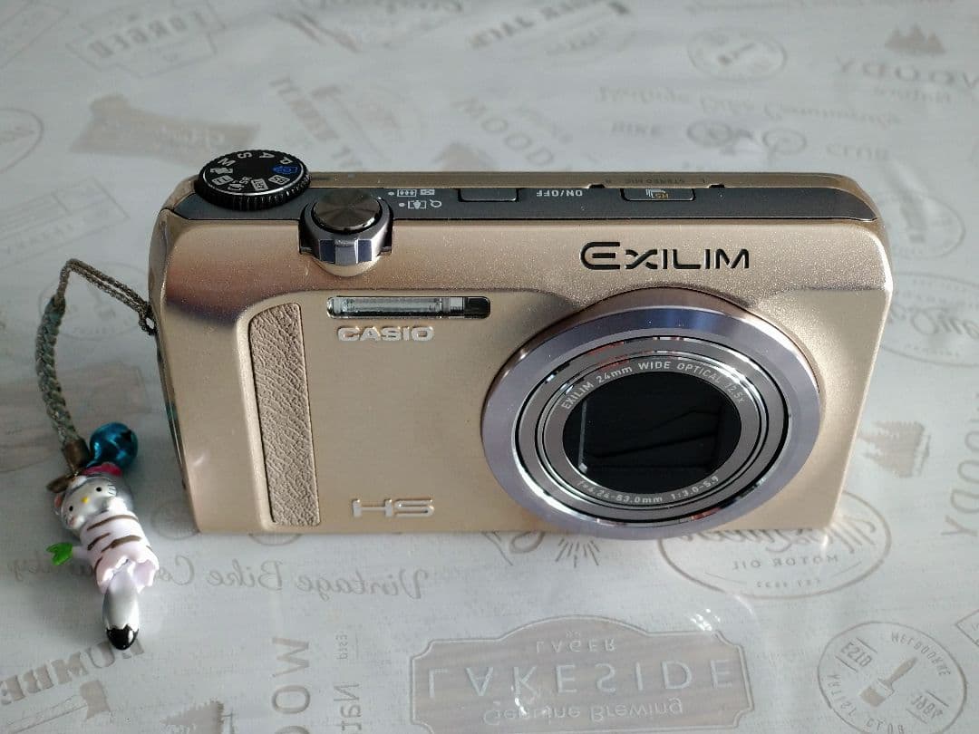 動作確認済 CASIO EXILIM EX‐ZR500 ゴールド