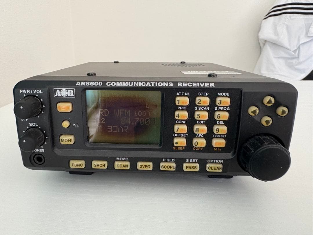 受信機 AOR AR8600 MARK2