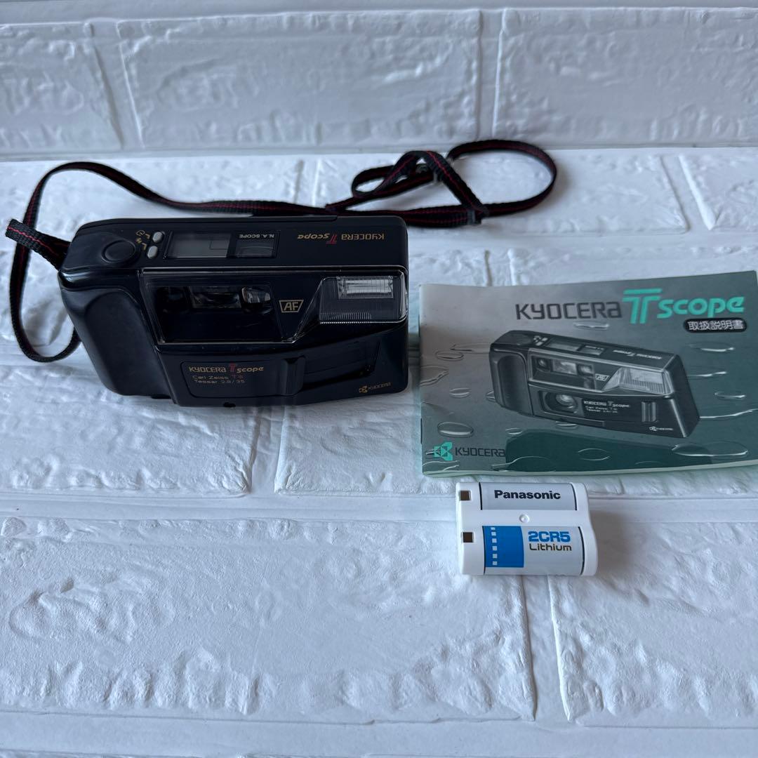 KYOCERA フィルムカメラ　Tscope 美品