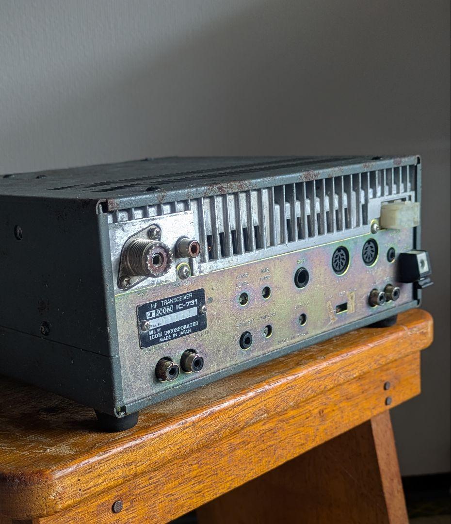 Icom アイコム IC-731 無線機 中古 現状品　HFトランシーバー