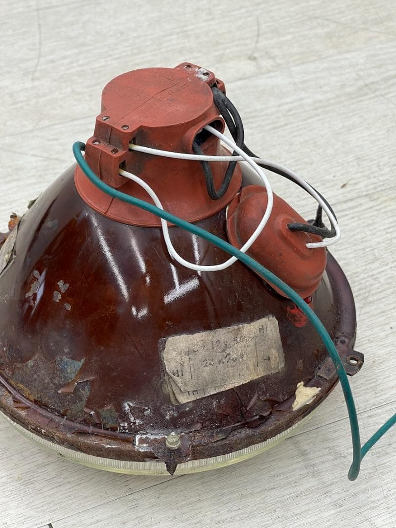 マーシャル ヘッドライト HCR E2 54 55 直径18㎝ フランス製