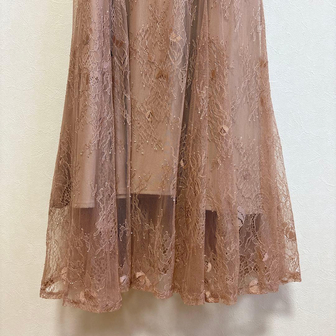 最終価格‼️kana 3way レースボレロセット フレア パーティードレス　S