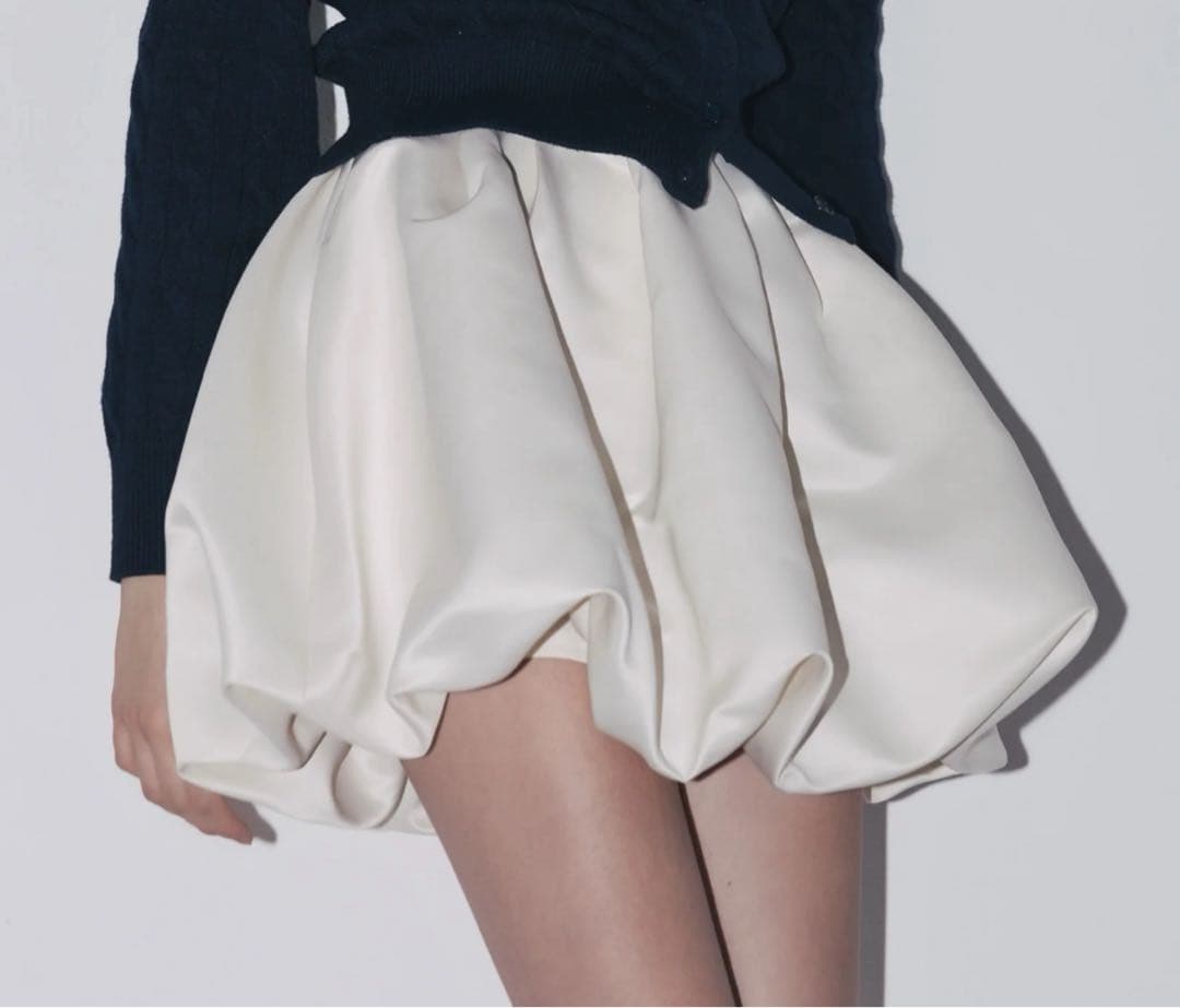 the toe venice balloon skirt ホワイト　M