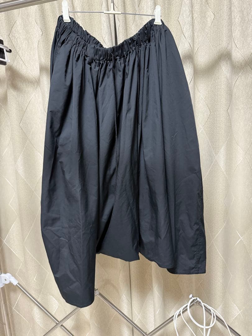 ganryu　ブラックネイビー　サルエルパンツ　ワイドパンツ