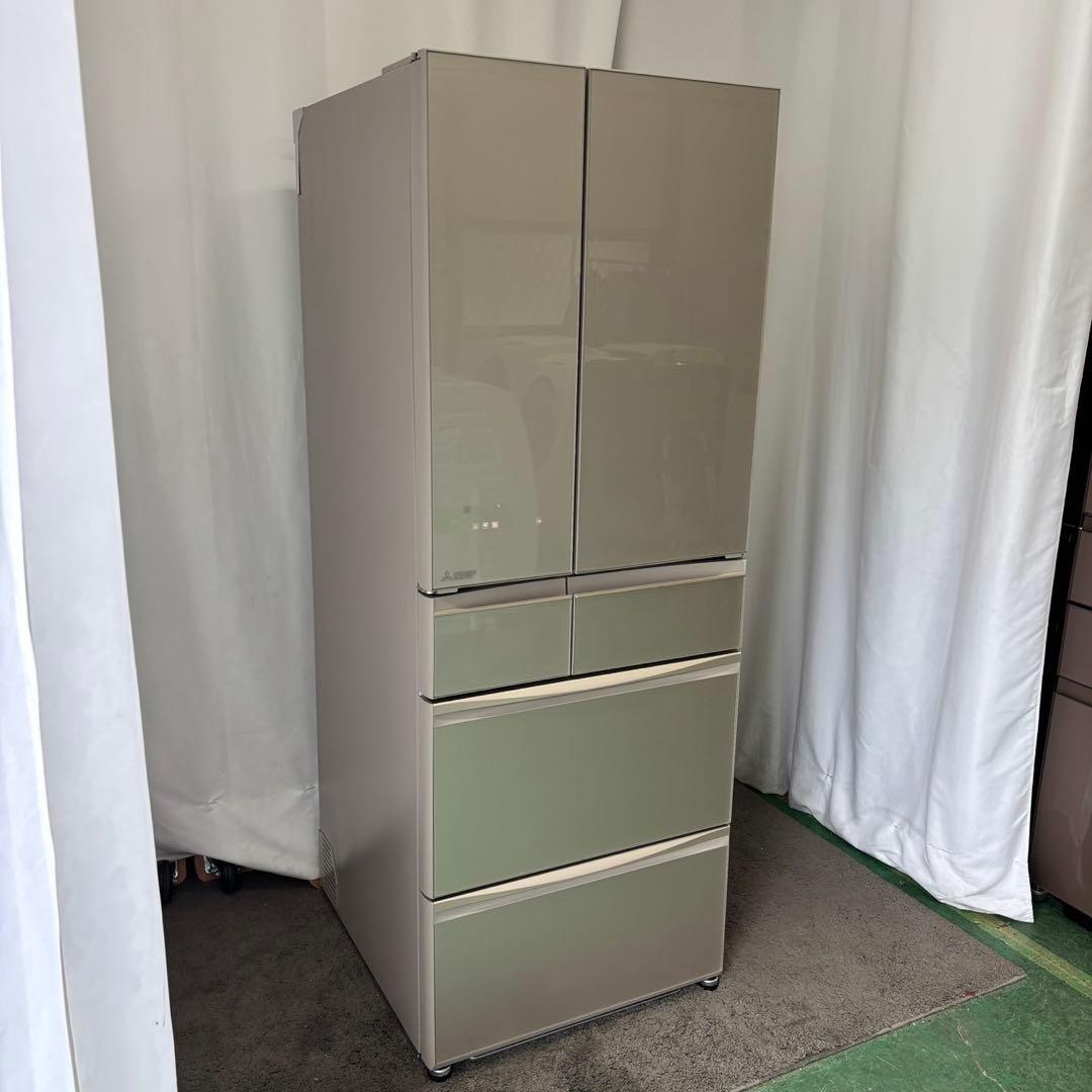 599　冷蔵庫　三菱　大型　500-600ℓ　フレンチドア　設置無料　中古　安い