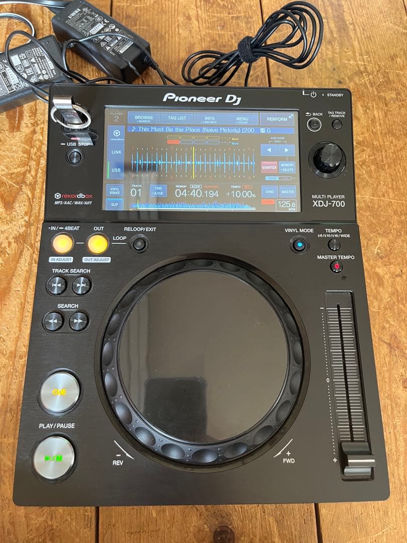 Pioneer DJ XDJ-700 2台セット スタンド付き