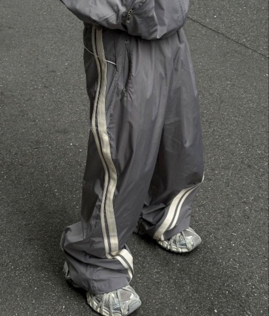 【Chikashitsu +】set up track pant