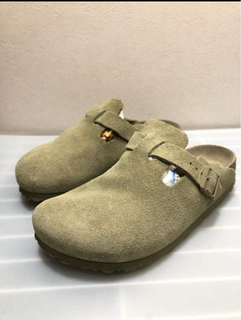 520622● BIRKENSTOCK BOSTON スエード サンダル