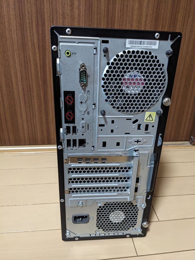 Windowsデスクトップ LenovoP330 E-2134/32GB/256GB/QuadroP620