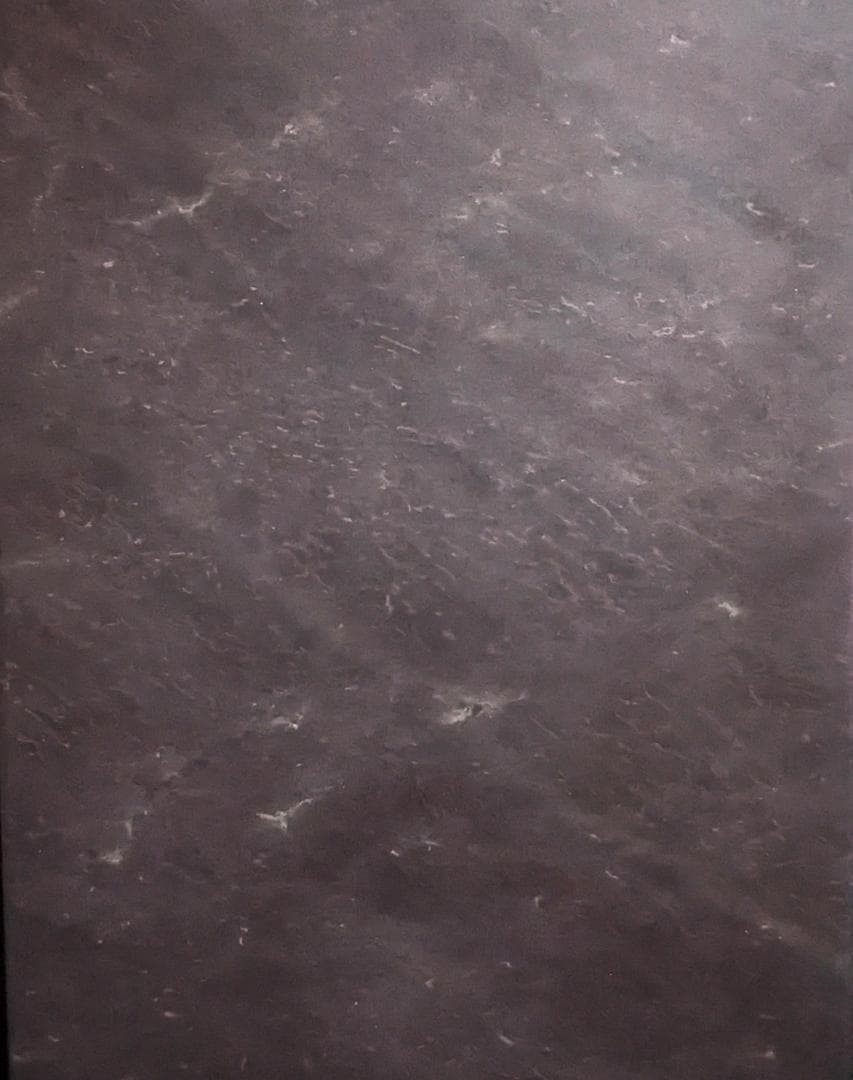 【端渓硯　大型十吋】◆青花・翡翠紋・魚脳凍などの紫黒美石◆唐木共箱◆斧柯山