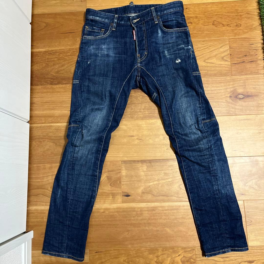 ドンプーさん専用　DSQUARED2 タディバイカー デニム　サイズ４４