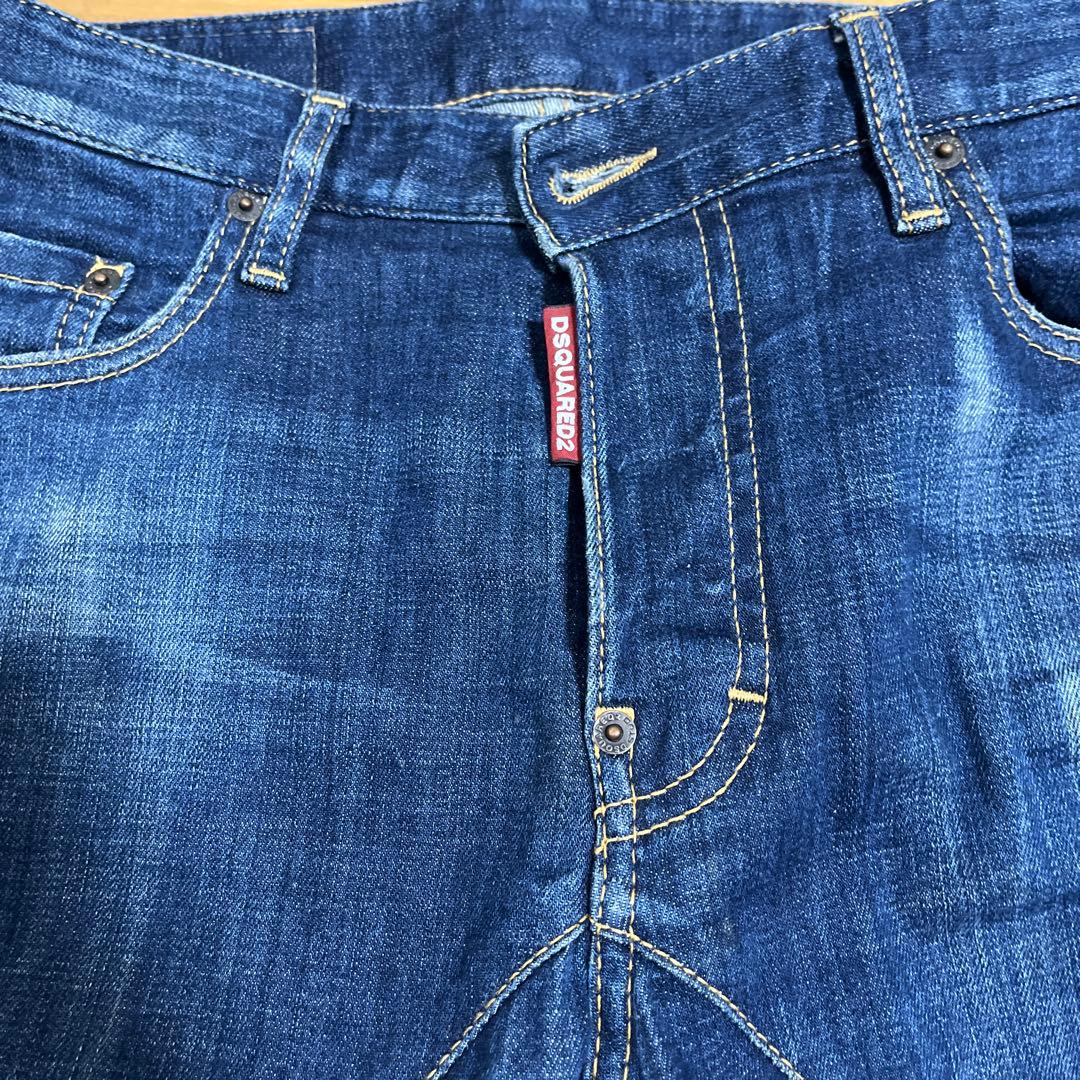 ドンプーさん専用　DSQUARED2 タディバイカー デニム　サイズ４４