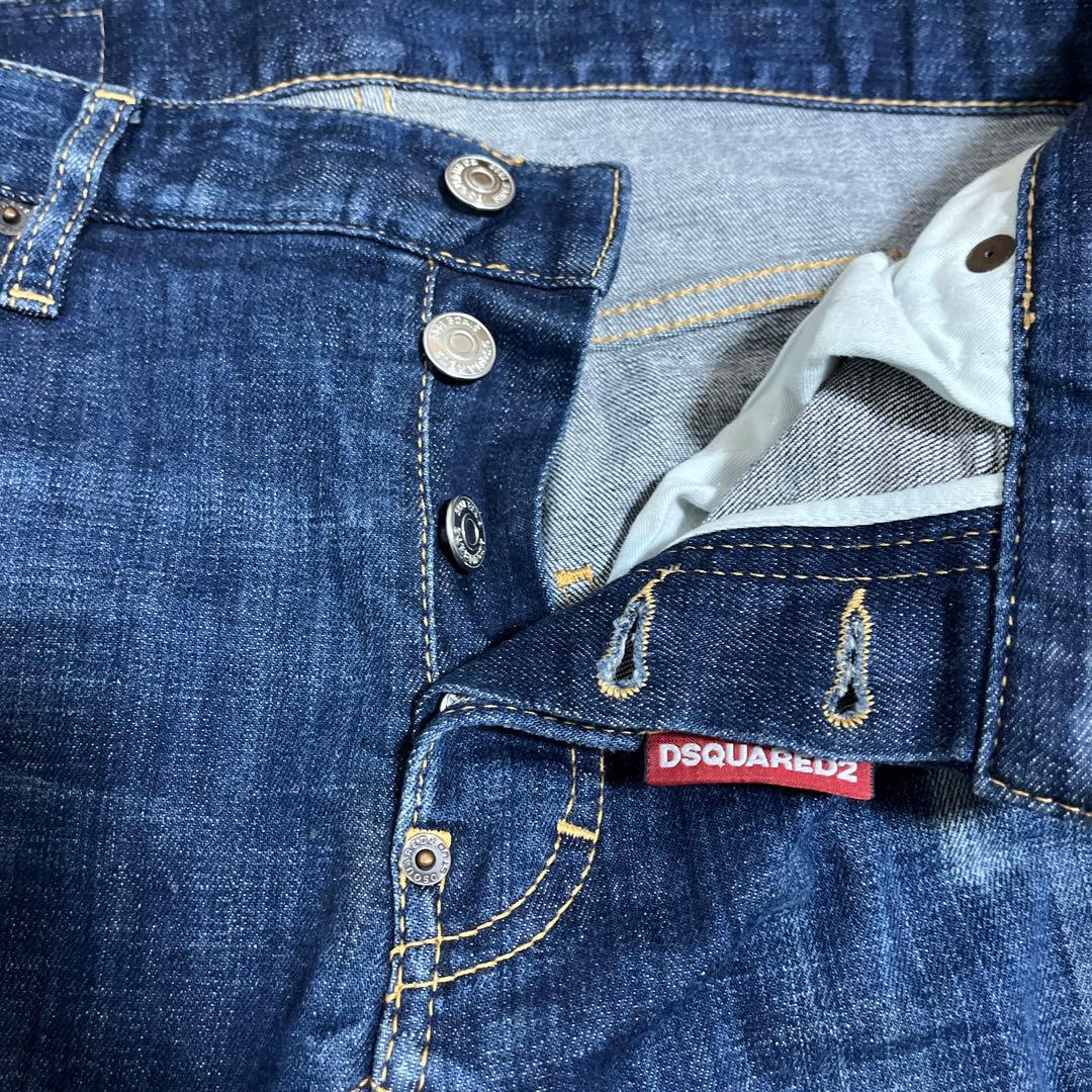 ドンプーさん専用　DSQUARED2 タディバイカー デニム　サイズ４４