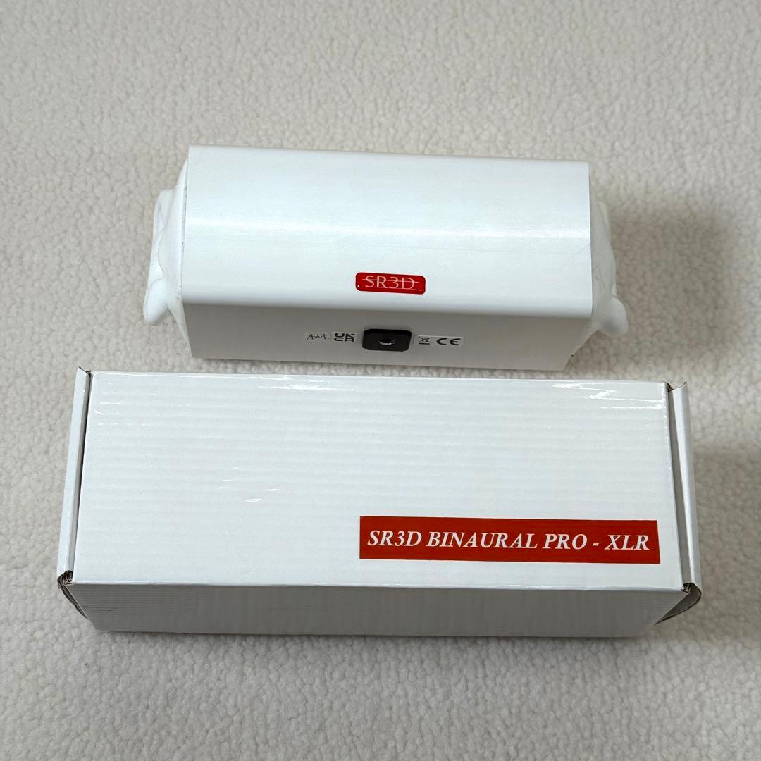 SR3D バイノーラルマイク PRO ASMRマイク コンデンサーマイク XLR