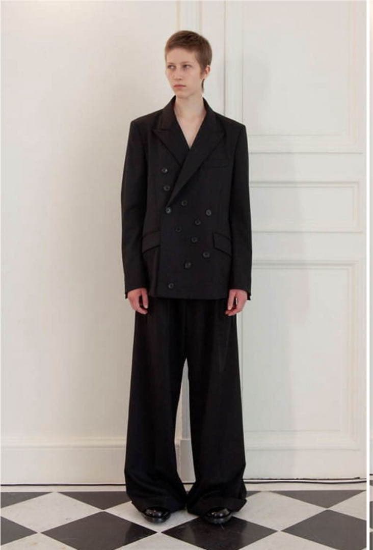 Sulvam ワイドフラップパンツ　20ss