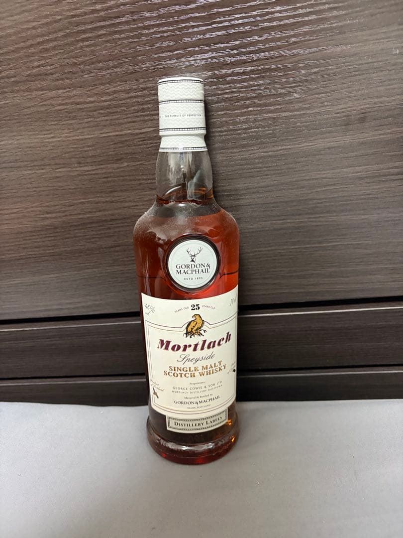 モートラック 25年 G&M 社 シングルモルトウイスキー 終売　古酒