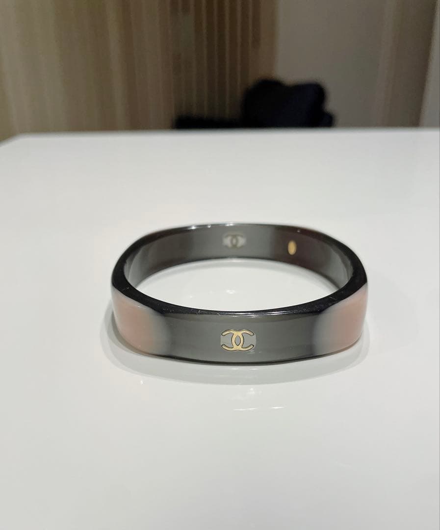 CHANEL ヴィンテージ　バングル ココマーク