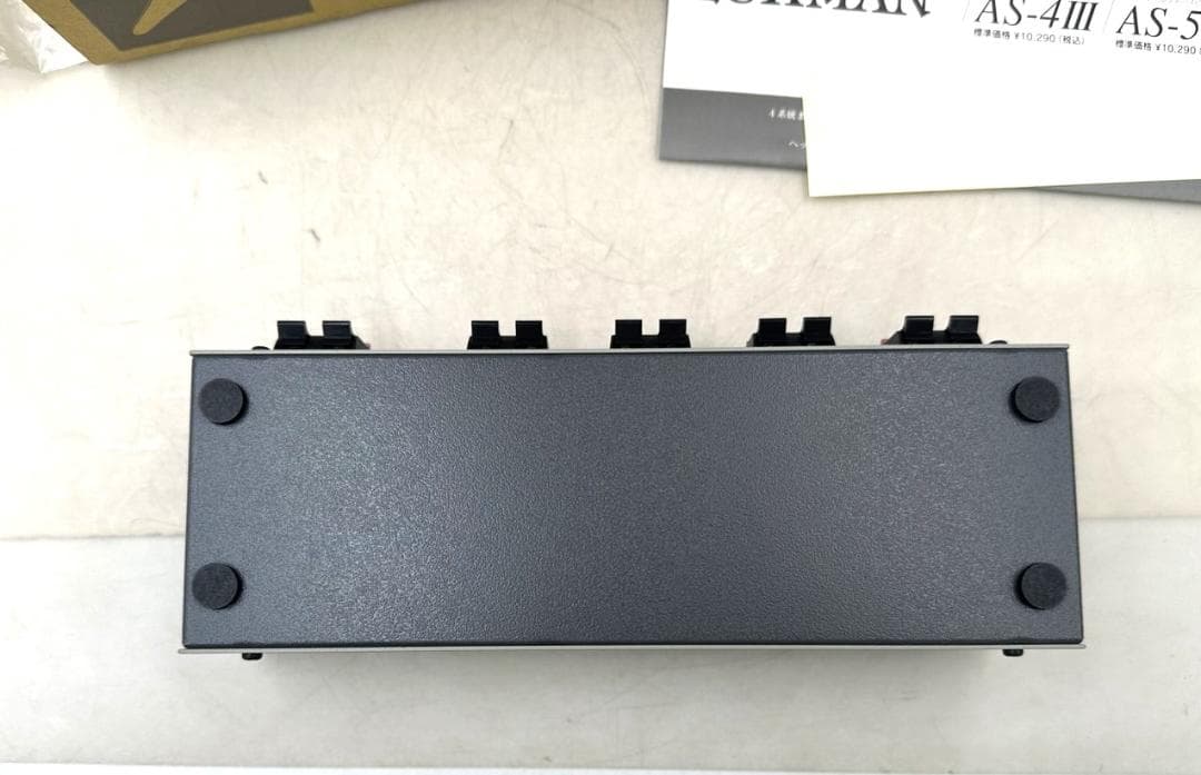 未使用品 LUXMAN ラックスマン AS-5III アンプ セレクター 4系統